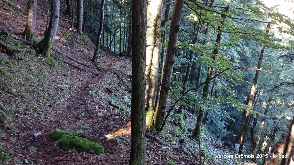 le départ de la DH du Pas du Gier, des airs de Malaine