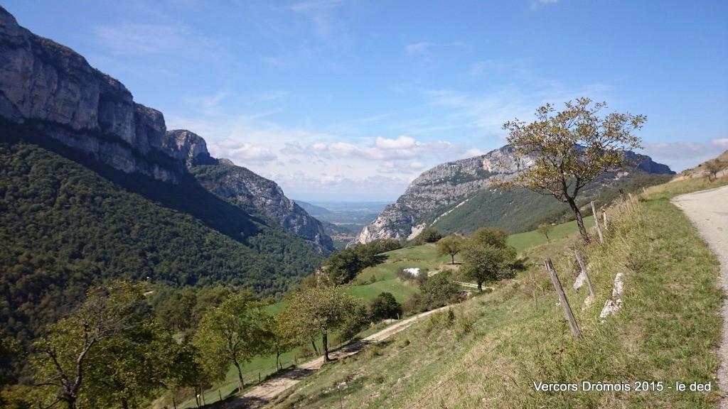 Vue sur le Royans