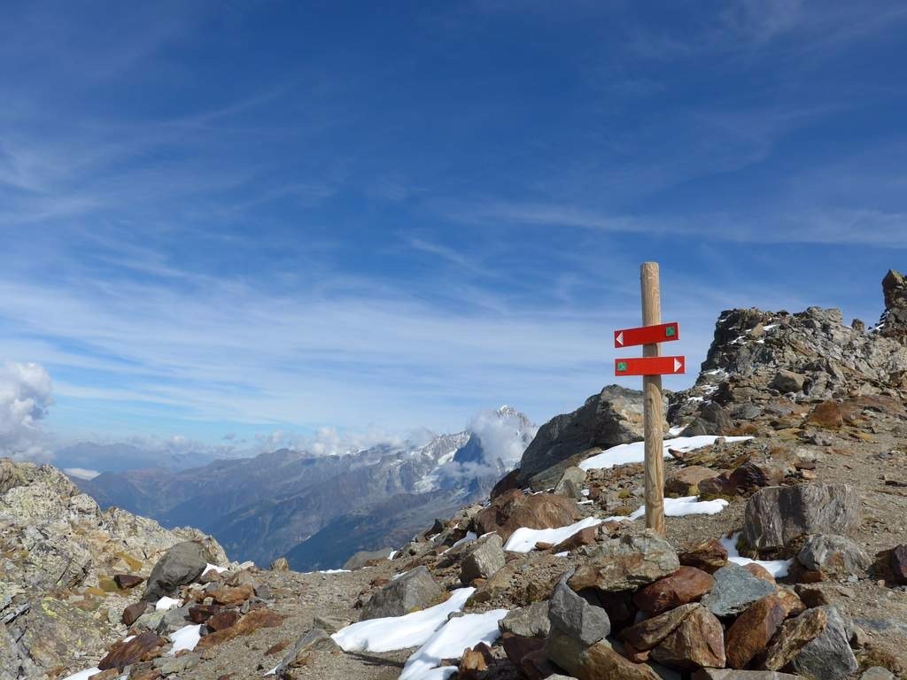 Départ du sentier des Rognes