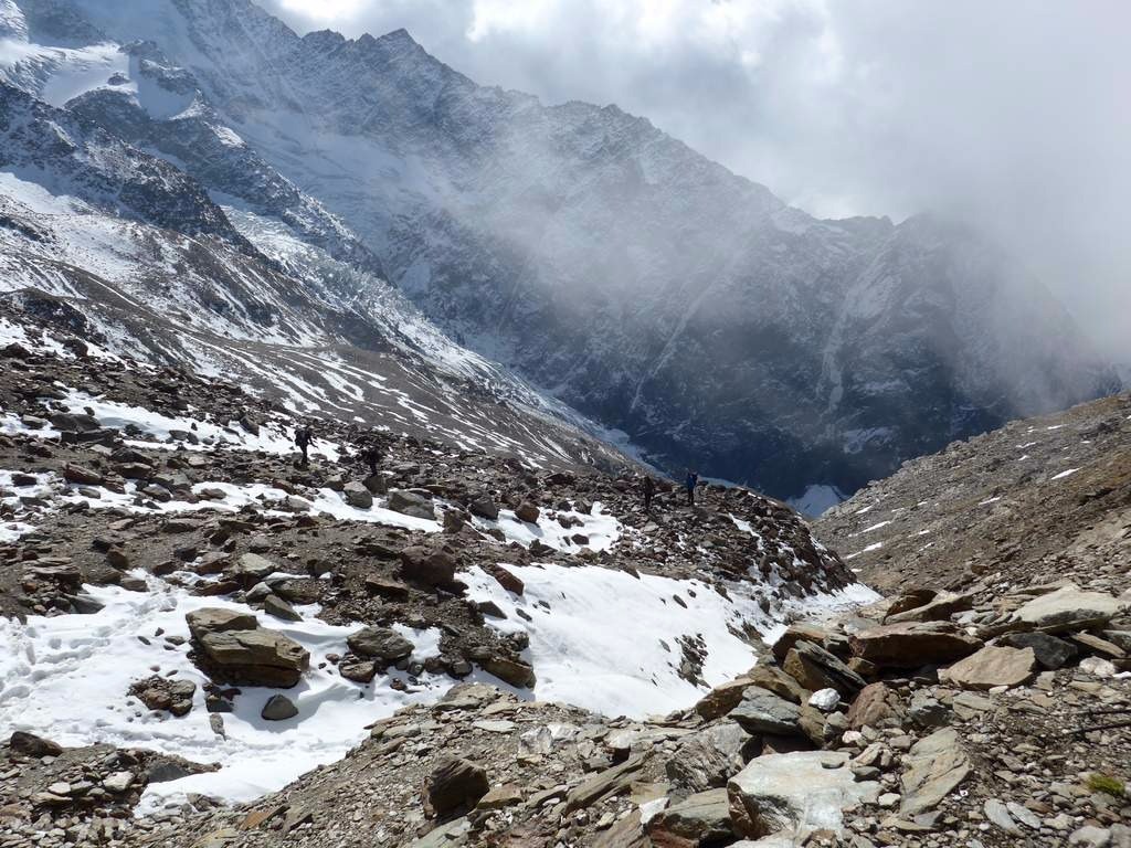 Sous la baraque des Rognes