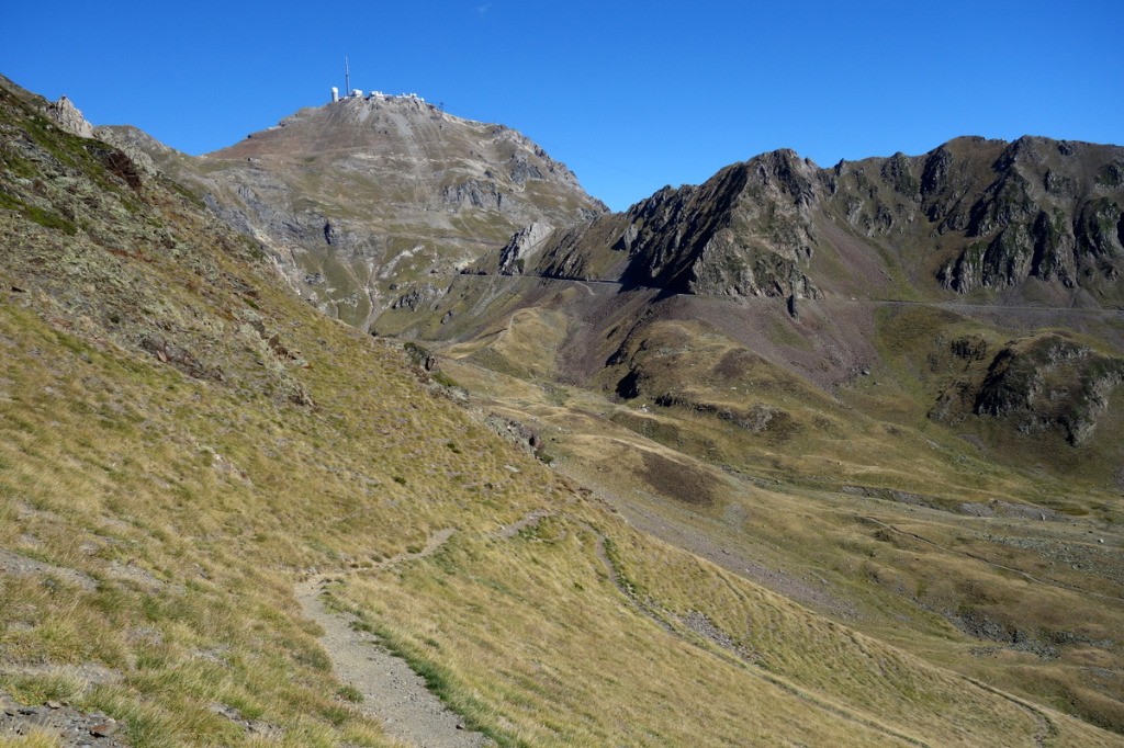 Le Pic en montant au col de la Bonida.