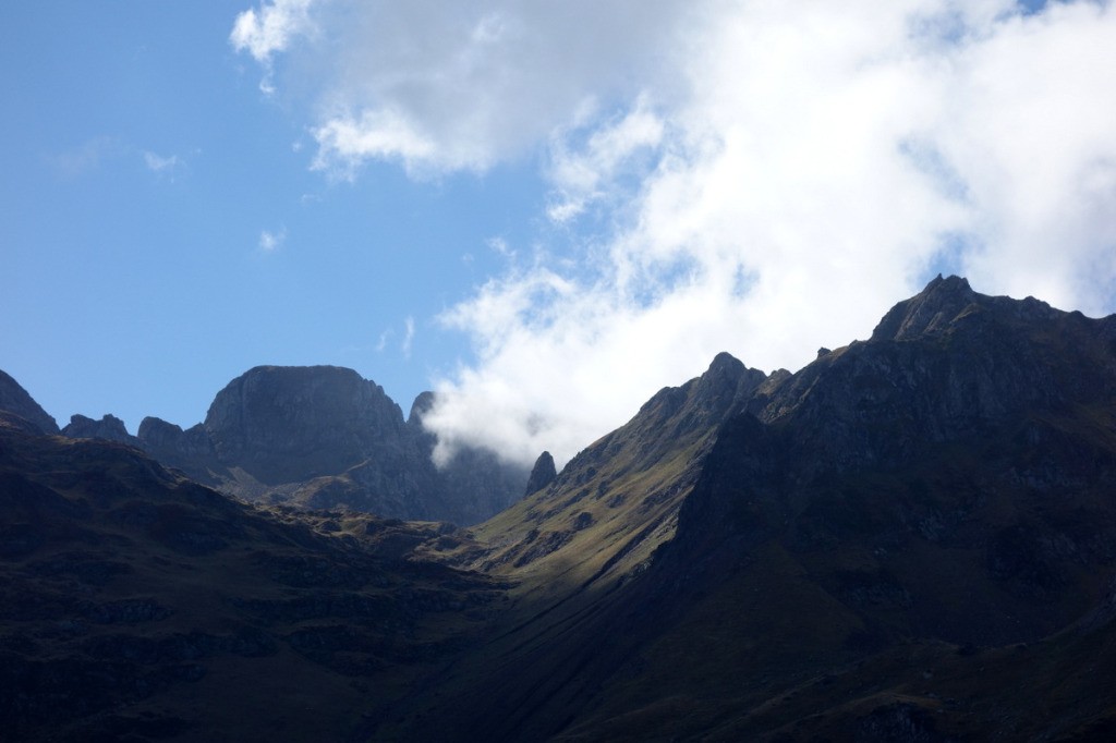 Pène Taillade (vu du lac Bleu).