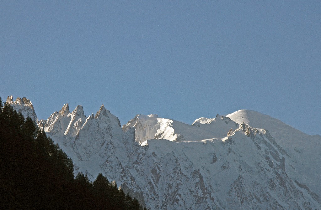 Des Aiguilles de Chamonix au Mt Blanc