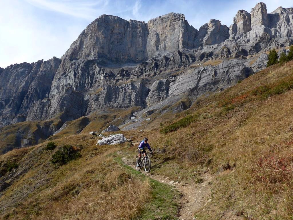 Descente sur Ayères