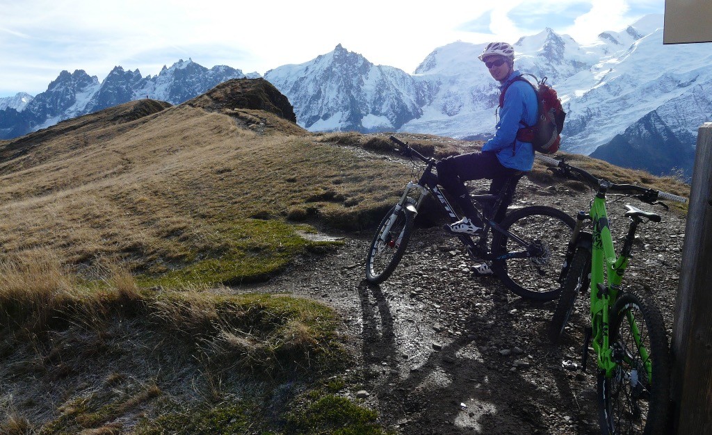 Au sommet de l'Aiguillette