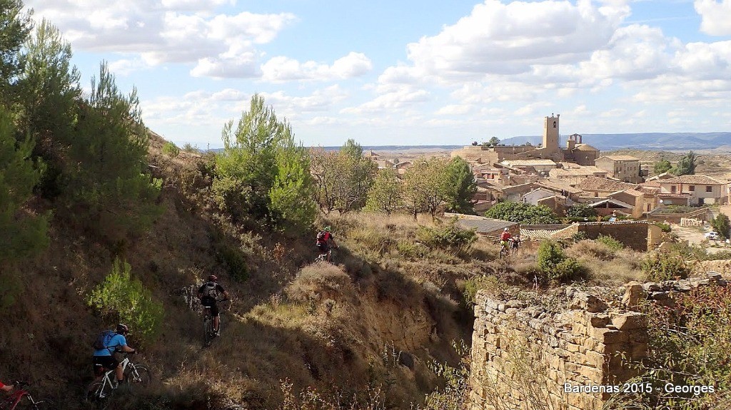 arrivée sur Castiliscar