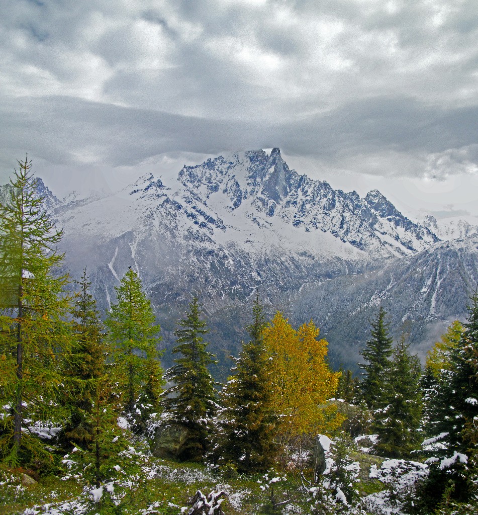 #16 Charlanon, vue sur l Charlanon, vue sur l'aiguille Verte