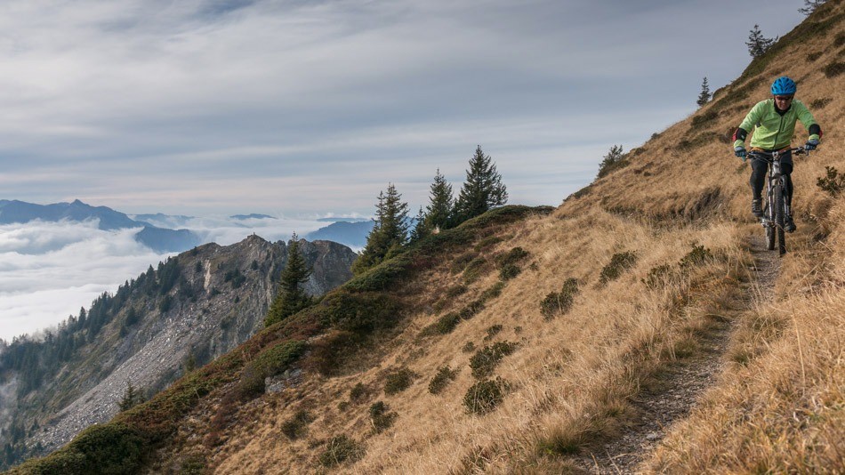 Bon sentier sur le Tour du Beaufortain