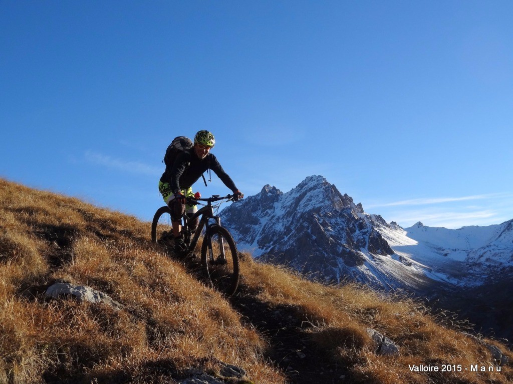 #29 le Grand Galibier nous domine le Grand Galibier nous domine