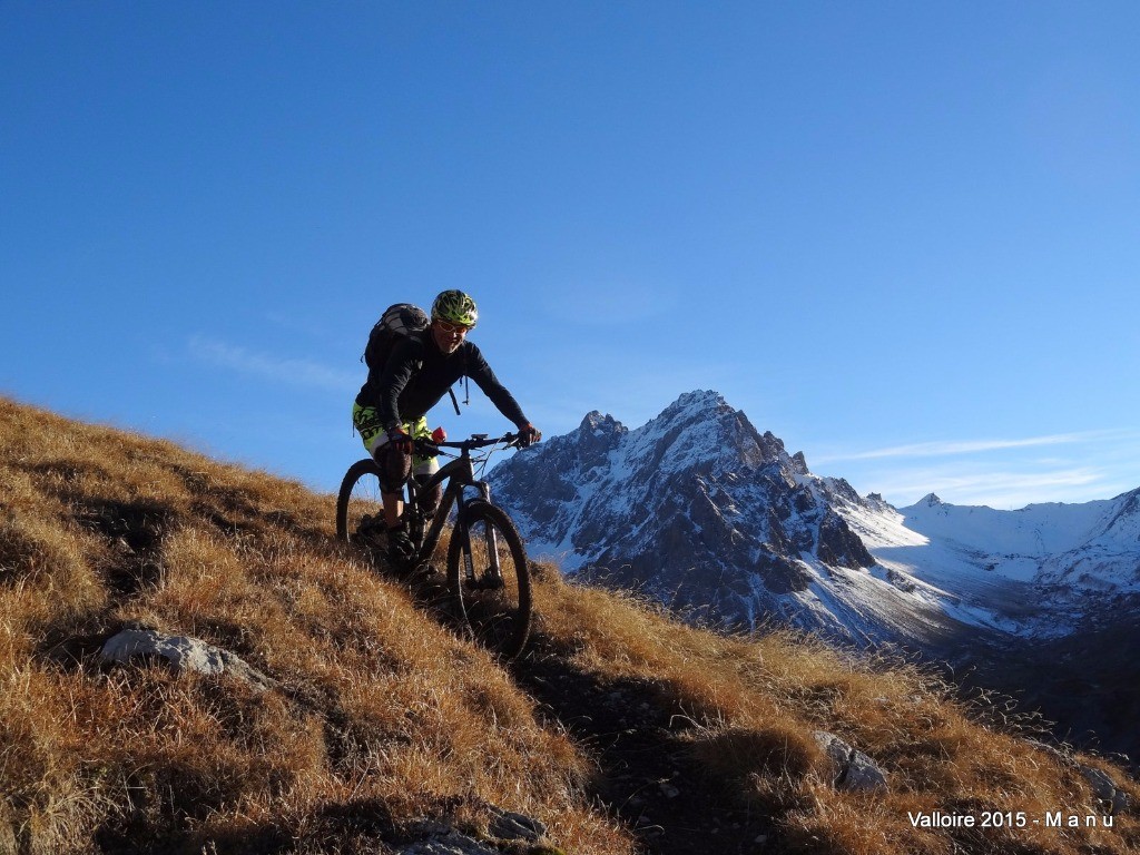 le Grand Galibier nous domine