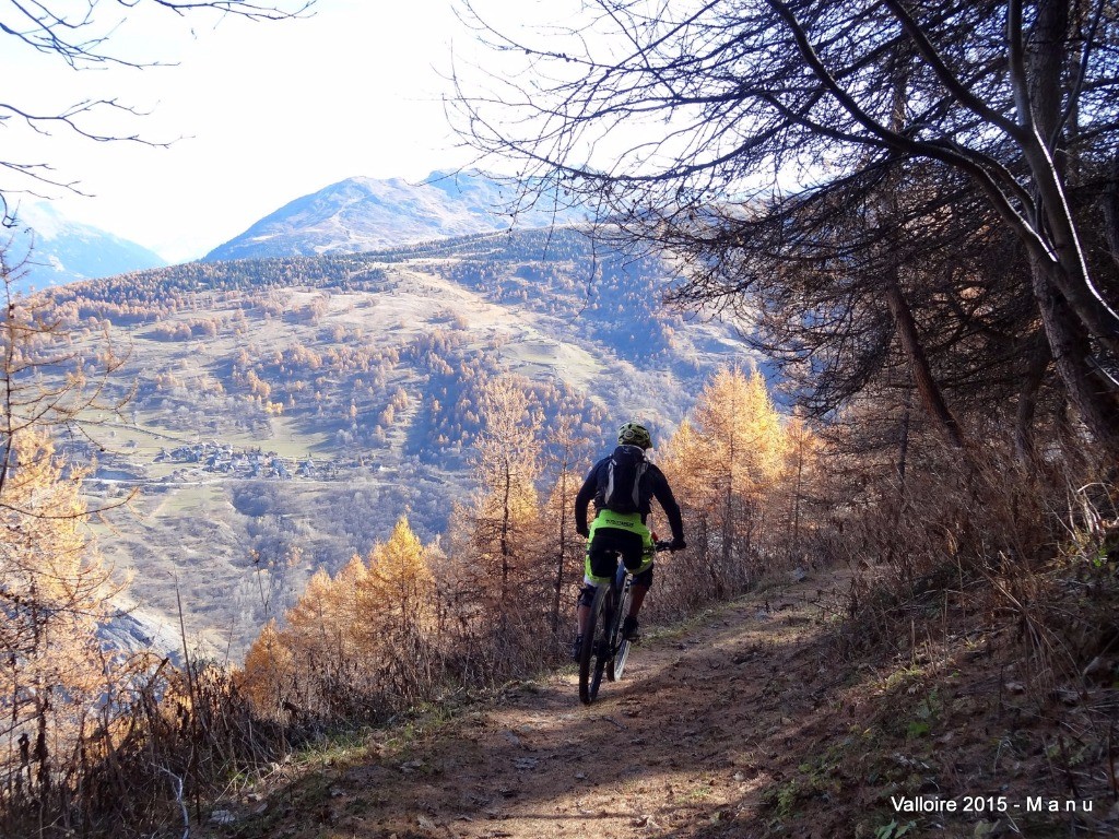 ça déroule propre sur un beau sentier