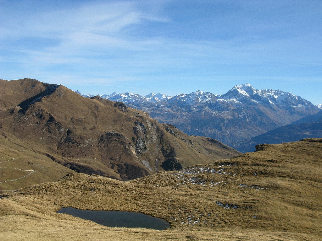 Petit lac en revenant sur le col des Tufs Blancs