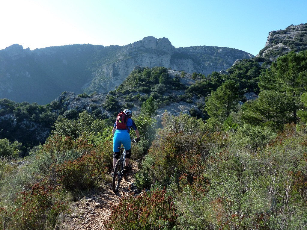 En direction du cap de la Crous