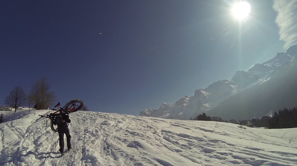 Un peu de portage, balisage 22