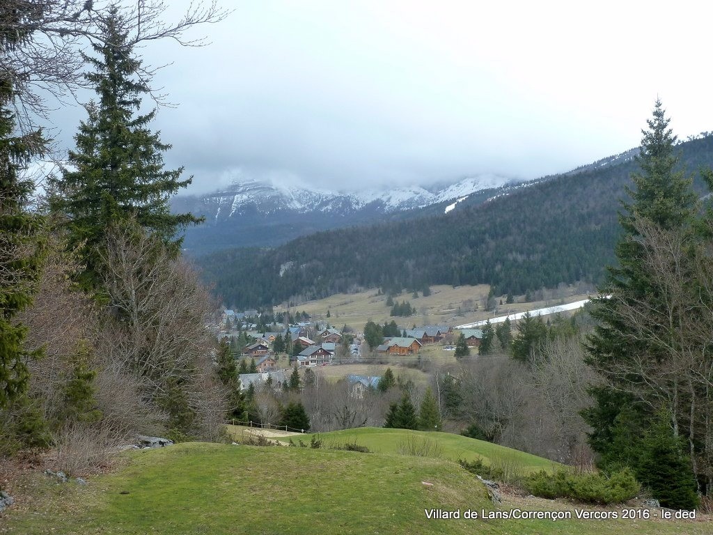 Corrençon vu du golf