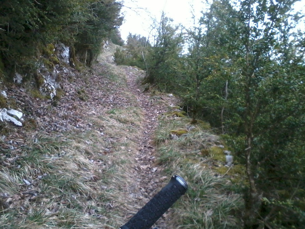 #6 Début du sentier de Nouvellet Godlier, propre mais bien raide Début du sentier de Nouvellet Godlier, propre mais bien raide