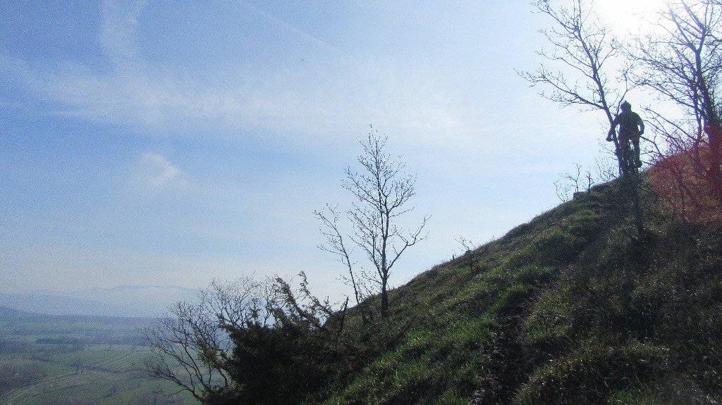 Descente nord du Mont de Musièges