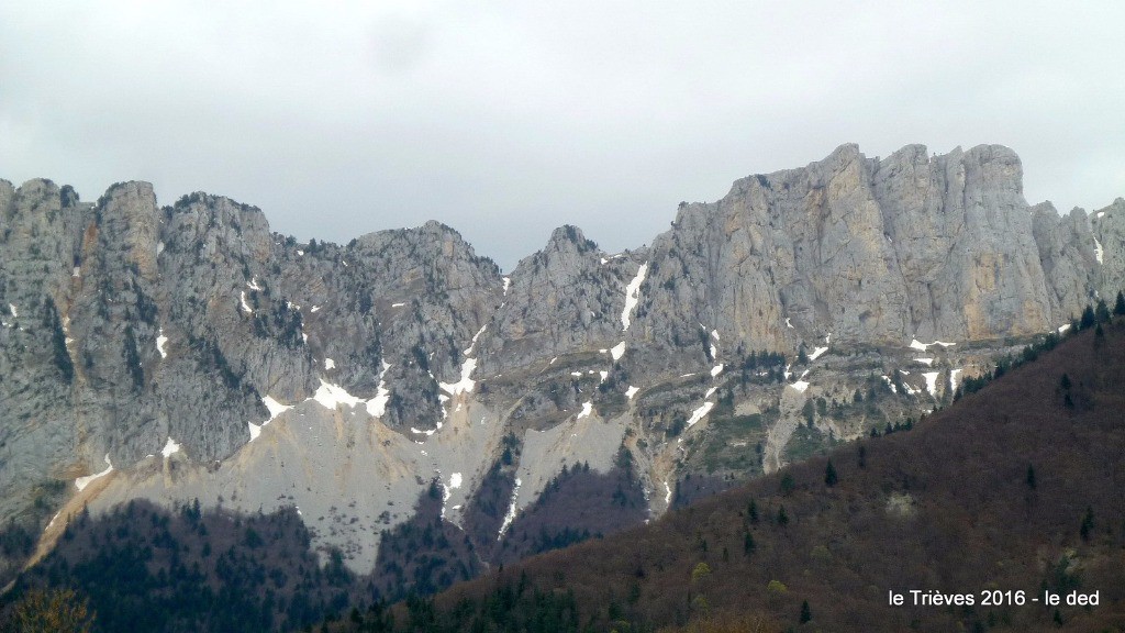 les Rochers du Parquet et ses couloirs