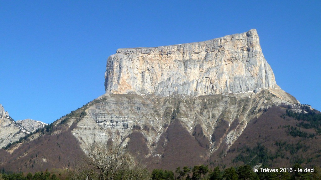 Mont aiguille, versant SE