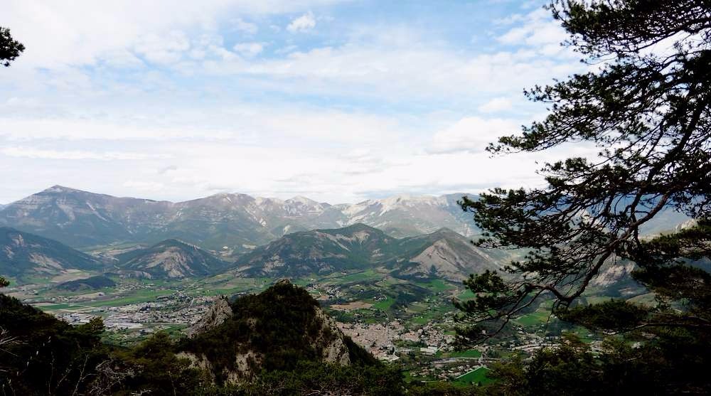 Die depuis le col de Beauvoisin