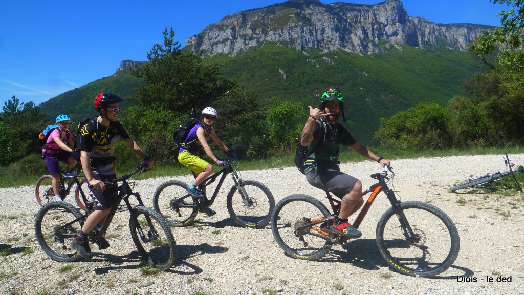 pas si mal le panorama sur cette piste nullement monotone