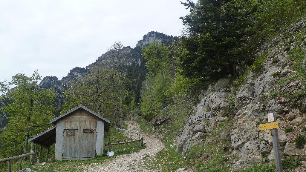 la cabane de l'Allier (1540m)