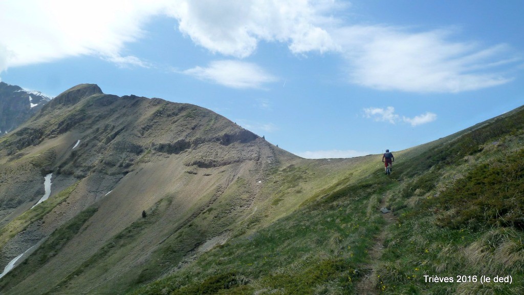 on arrive au col de l'Aiguille