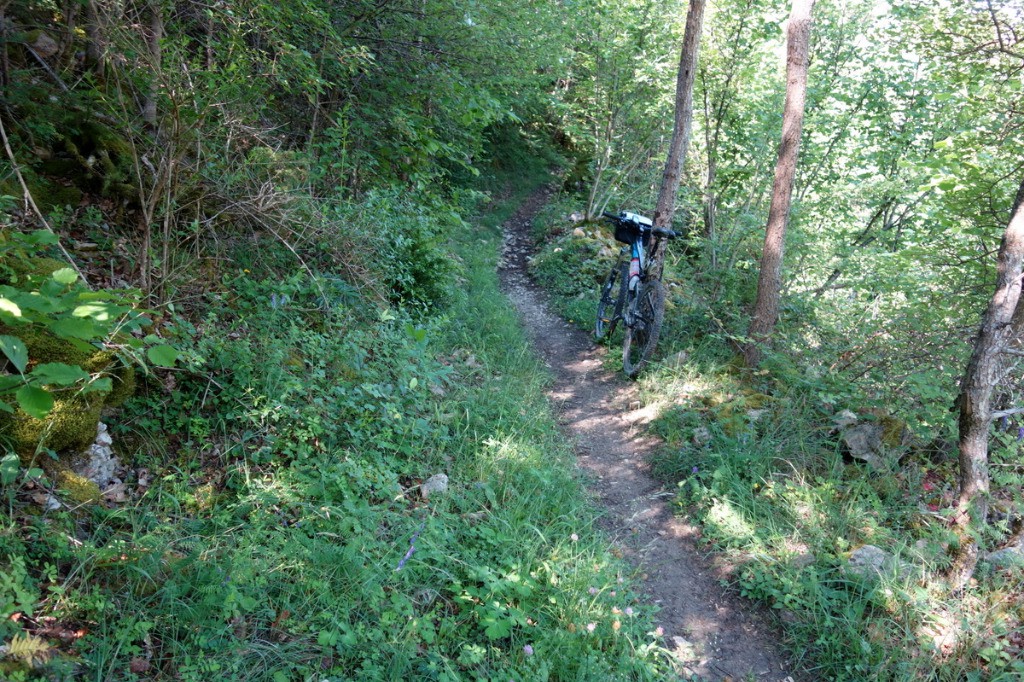 Sur le Sentier Cathare entre Cailla et Marsa