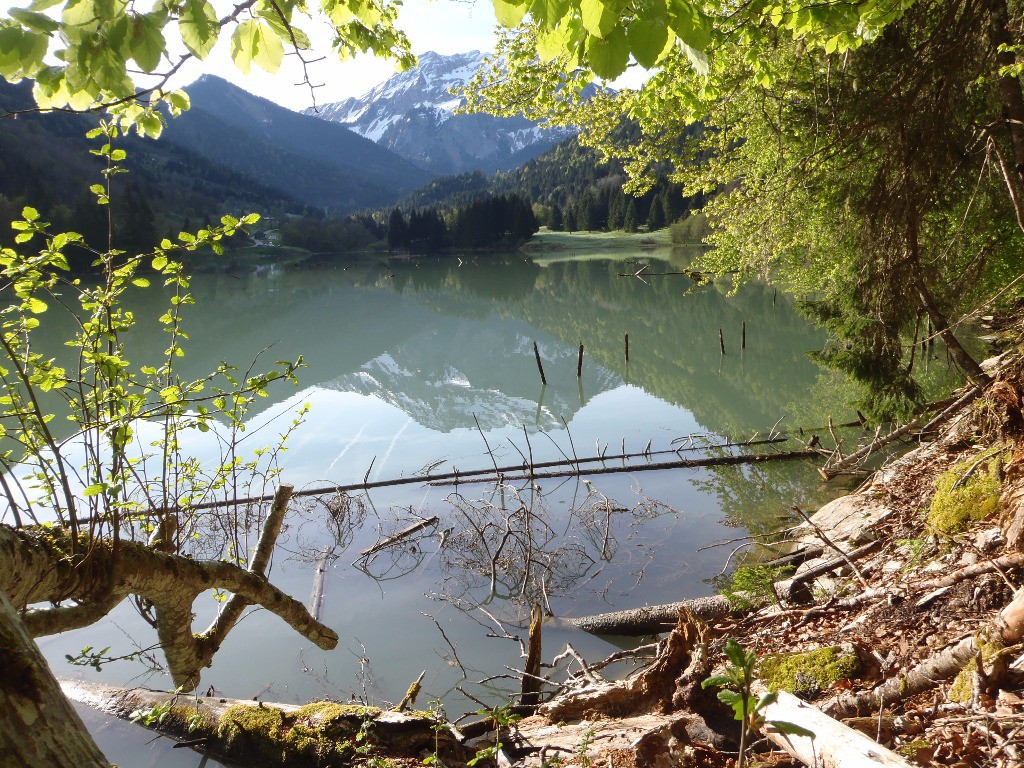 Lac de Vallon : réservé aux pécheurs.