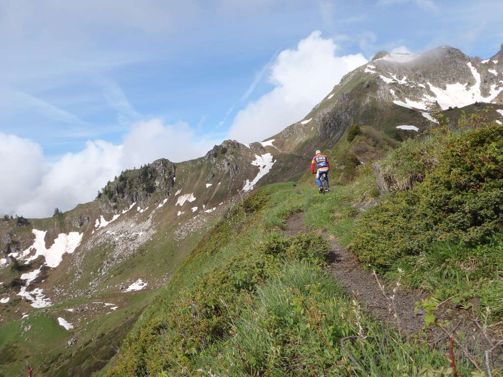 Sentier aérien : Au pied de Tête de Charseuvre > Col de Foron : Retour au Col de Foron.