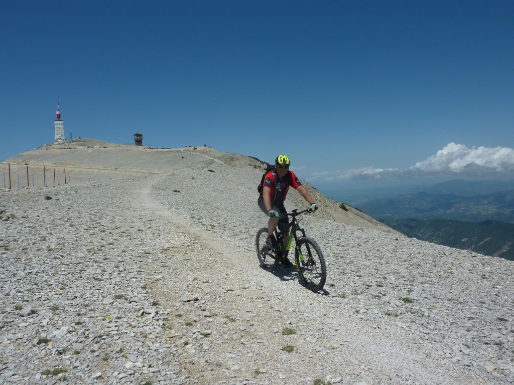 Jean Michel dans la descente