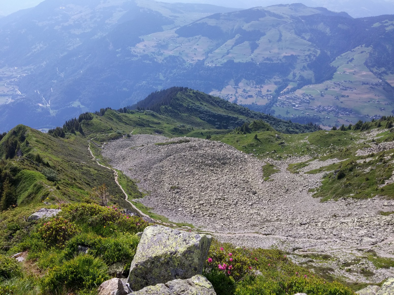 Notre descente sur Beaufort