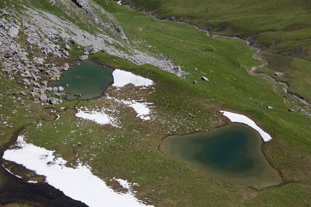 #14 Lacs en contrebas du Mt Coin Lacs en contrebas du Mt Coin