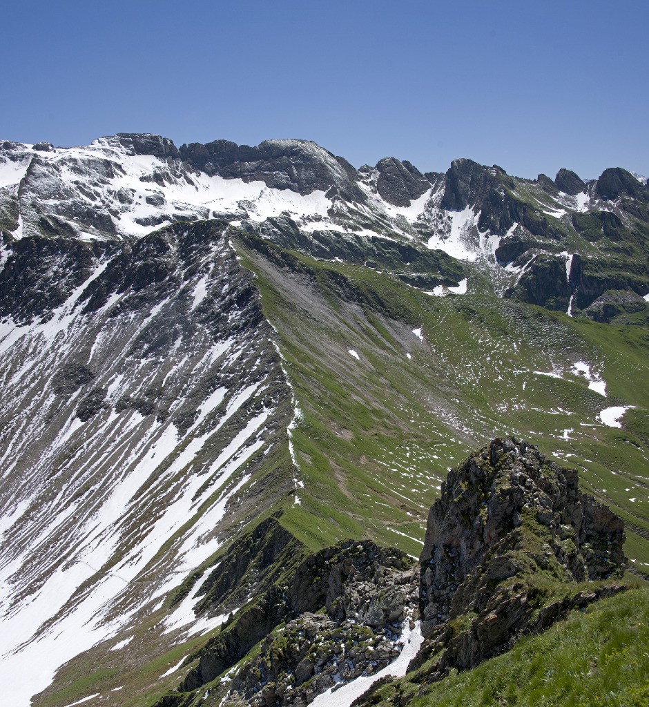 Col du Coin, Roc de la Charbonnière