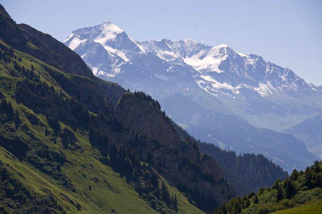 Vue sur le Mont Pourri