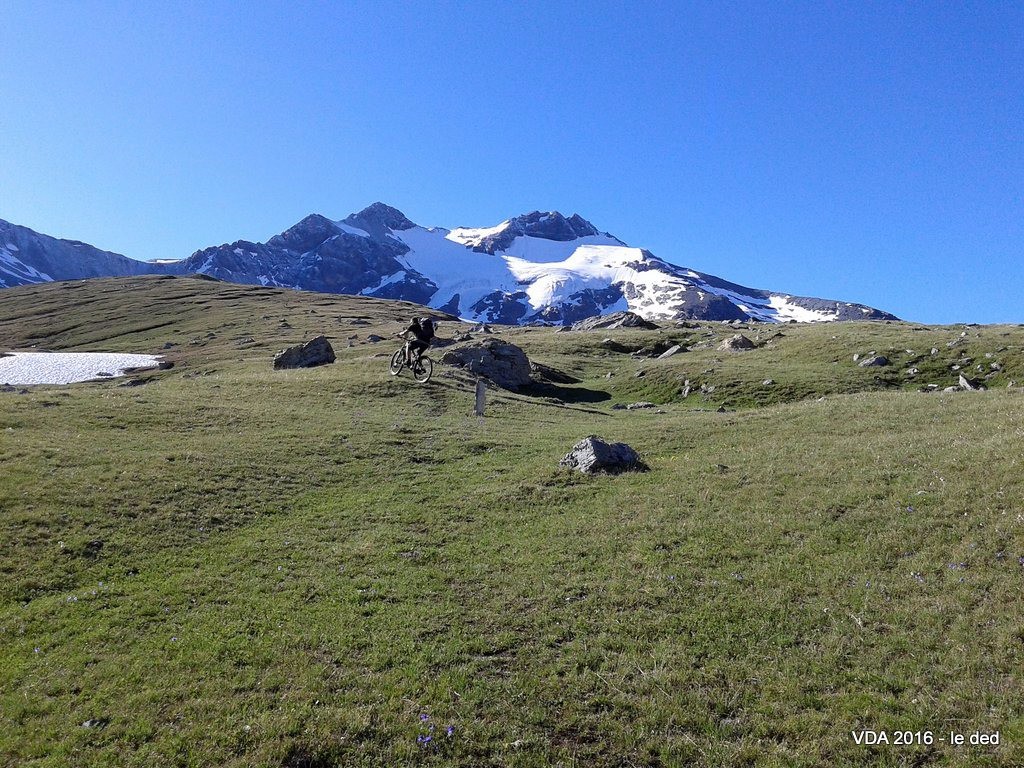 en route vers le col de Bassac (3154m)