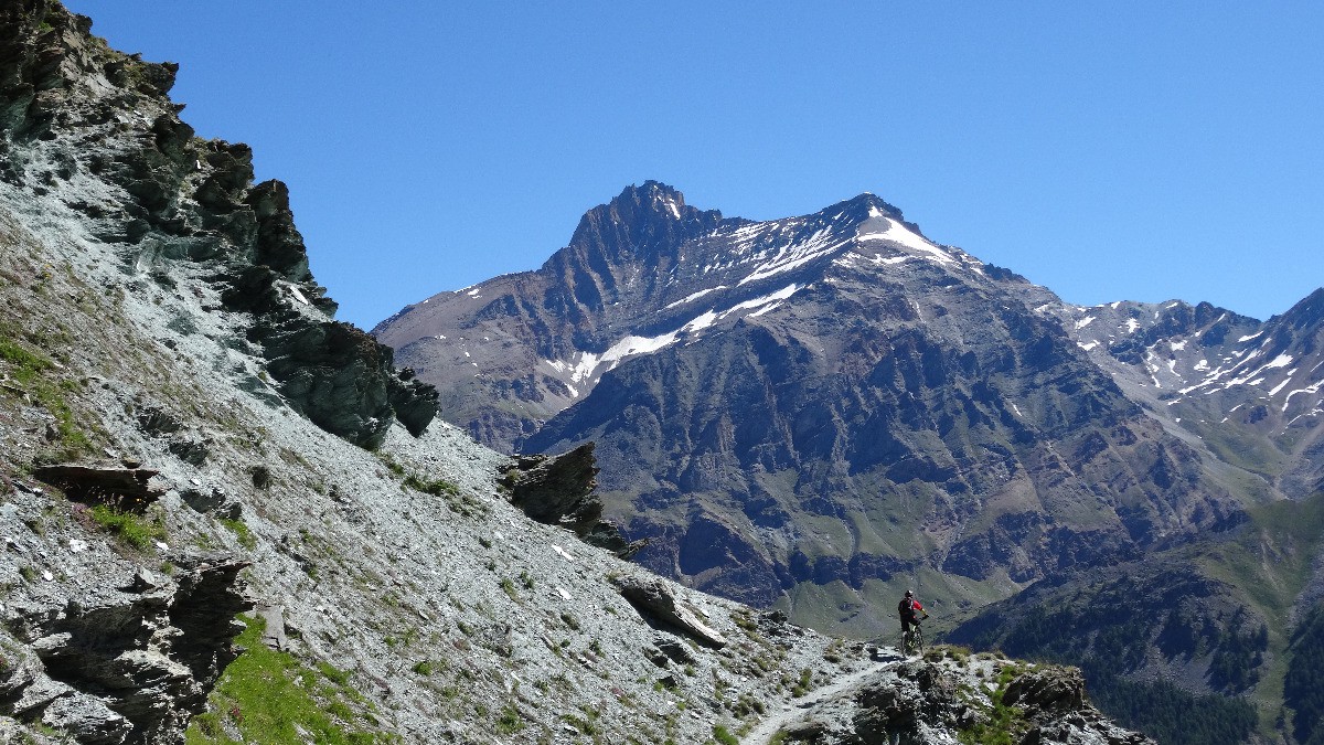 devant la Grivola