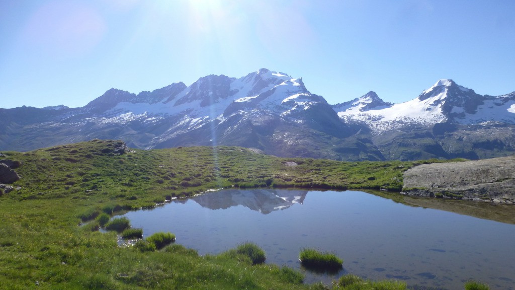 Vue sur le Grand Paradis