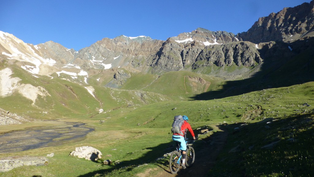 Montée matinale au Lauson