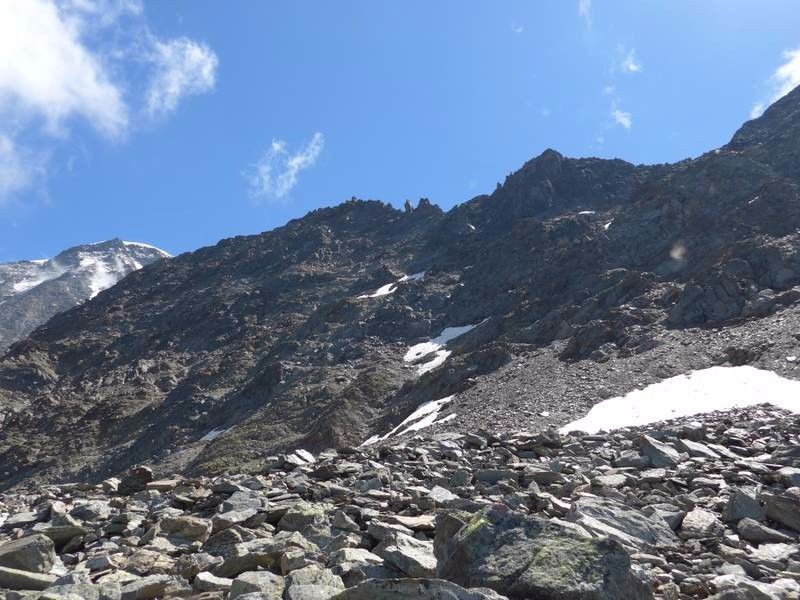 #12 Versant N du col des Rognes Versant N du col des Rognes