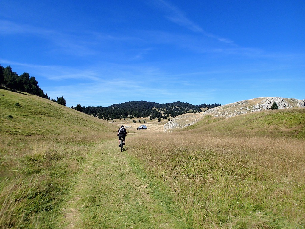 Arrivée à Pré Peyret.