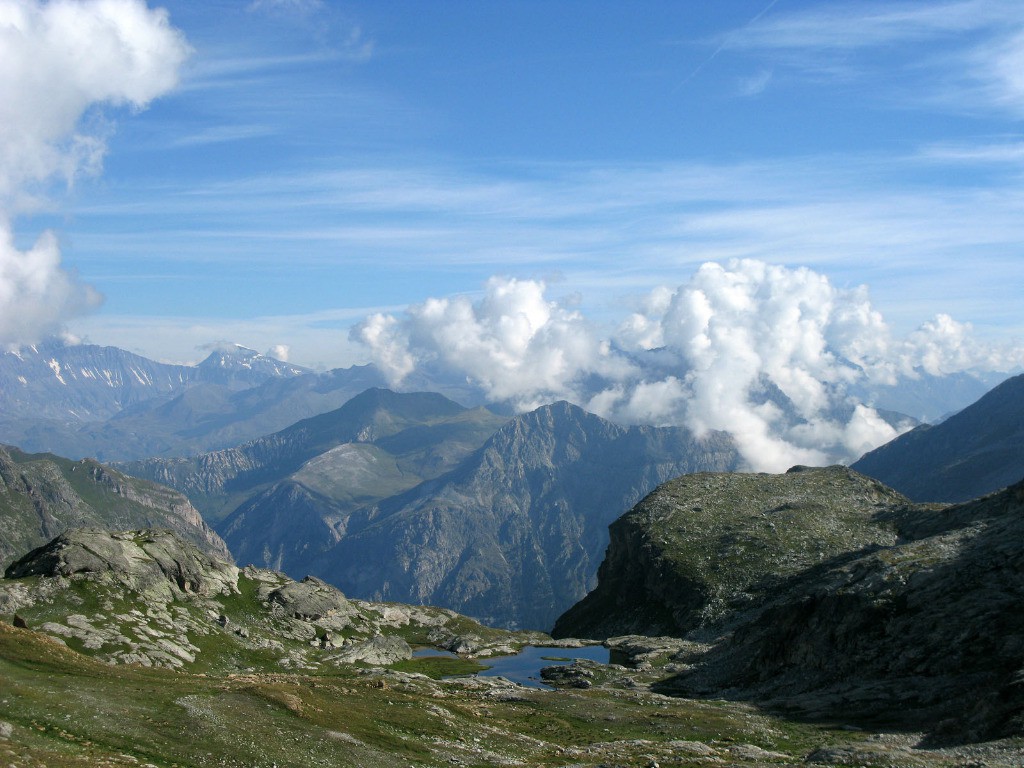 Col d'Etache, panorama vers le nord