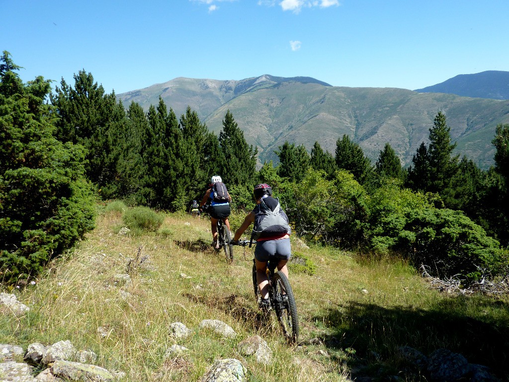 Descente de Clavera vers talau