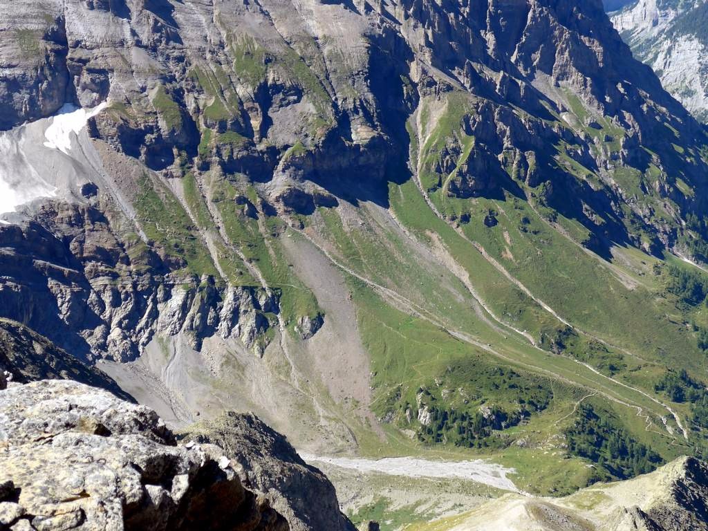 Sentier de descente