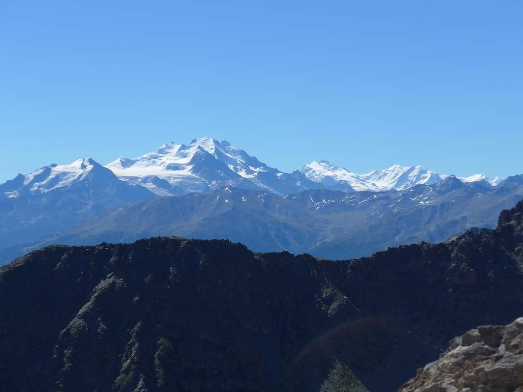 #2 Mischabel et Mt Rose en face Mischabel et Mt Rose en face