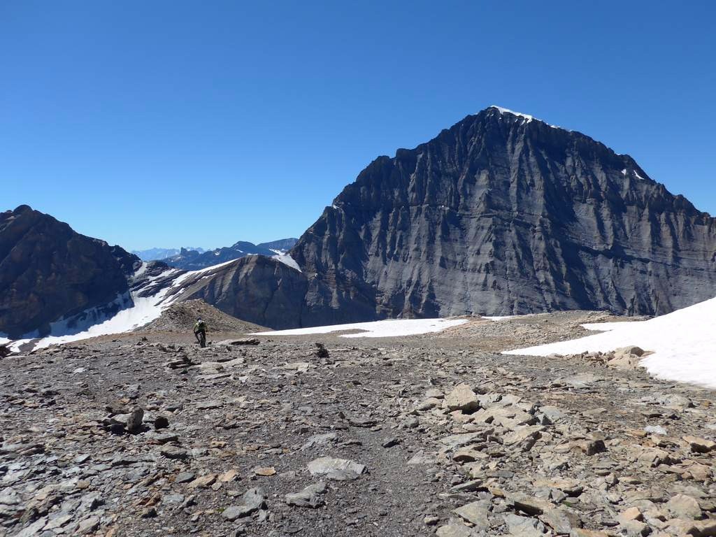 #10 Descente face au Balmhorn Descente face au Balmhorn