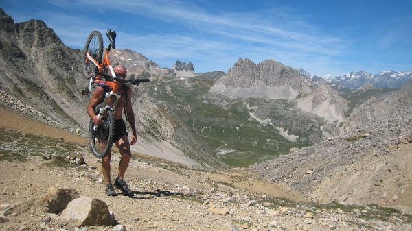 Col du Vallon : Enfin arrivés. La vue est encore plus belle