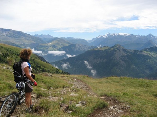 #3 Chriss : Panorama : Aiguilles d Chriss : Panorama : Aiguilles d'Arves, Meije, Rateau...