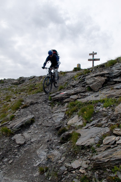 #3 Col des Thures : A l Col des Thures : A l'attaque de l'une des 10 plus belles descentes queyrassiennes.