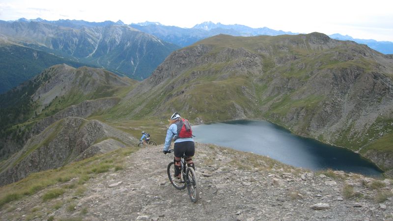 #7 Crête de Malrif : Belle vue plongeante sur le lac Crête de Malrif : Belle vue plongeante sur le lac
